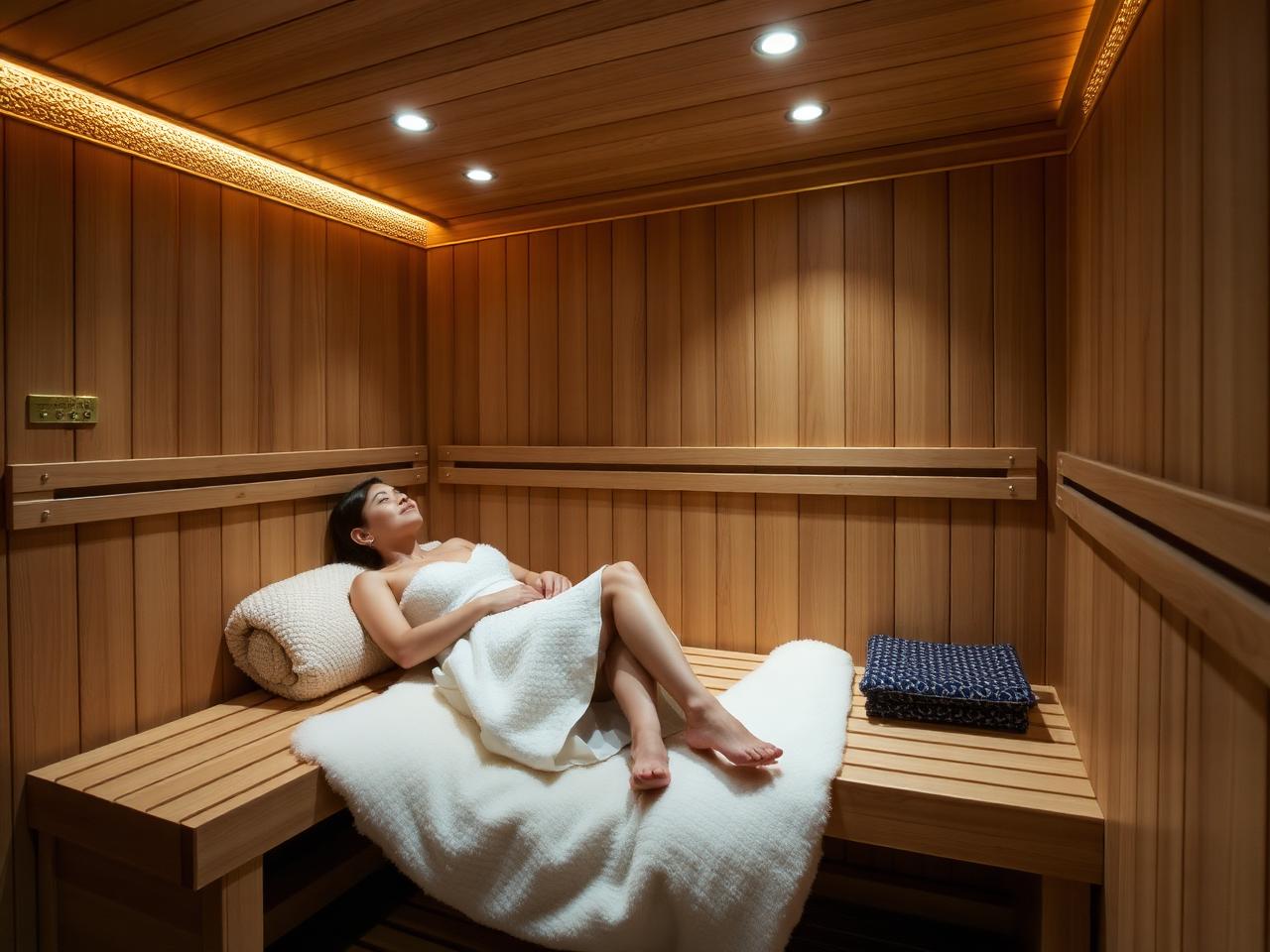 Maestria na construção de saunas